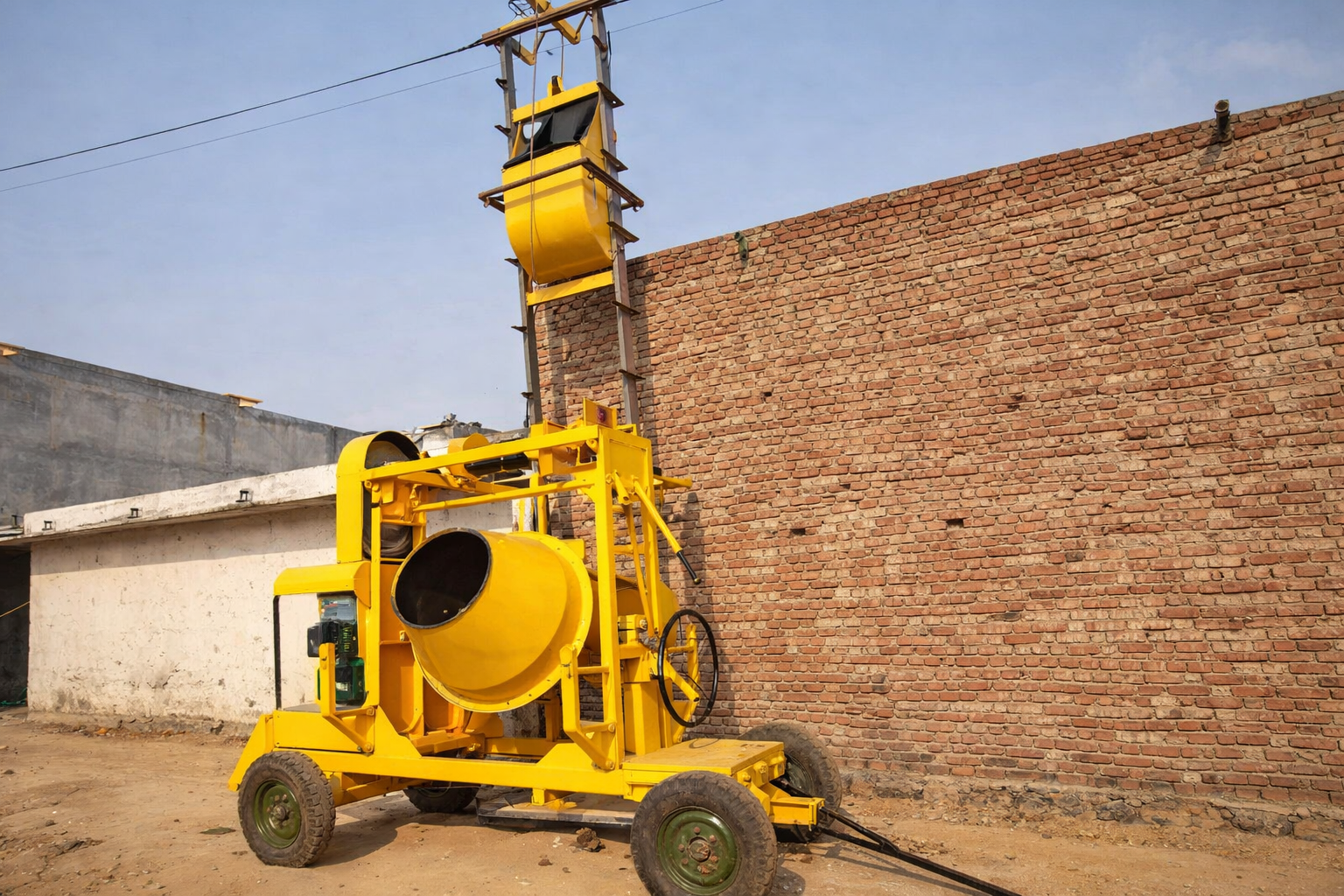Lift Concrete Mixer Machine