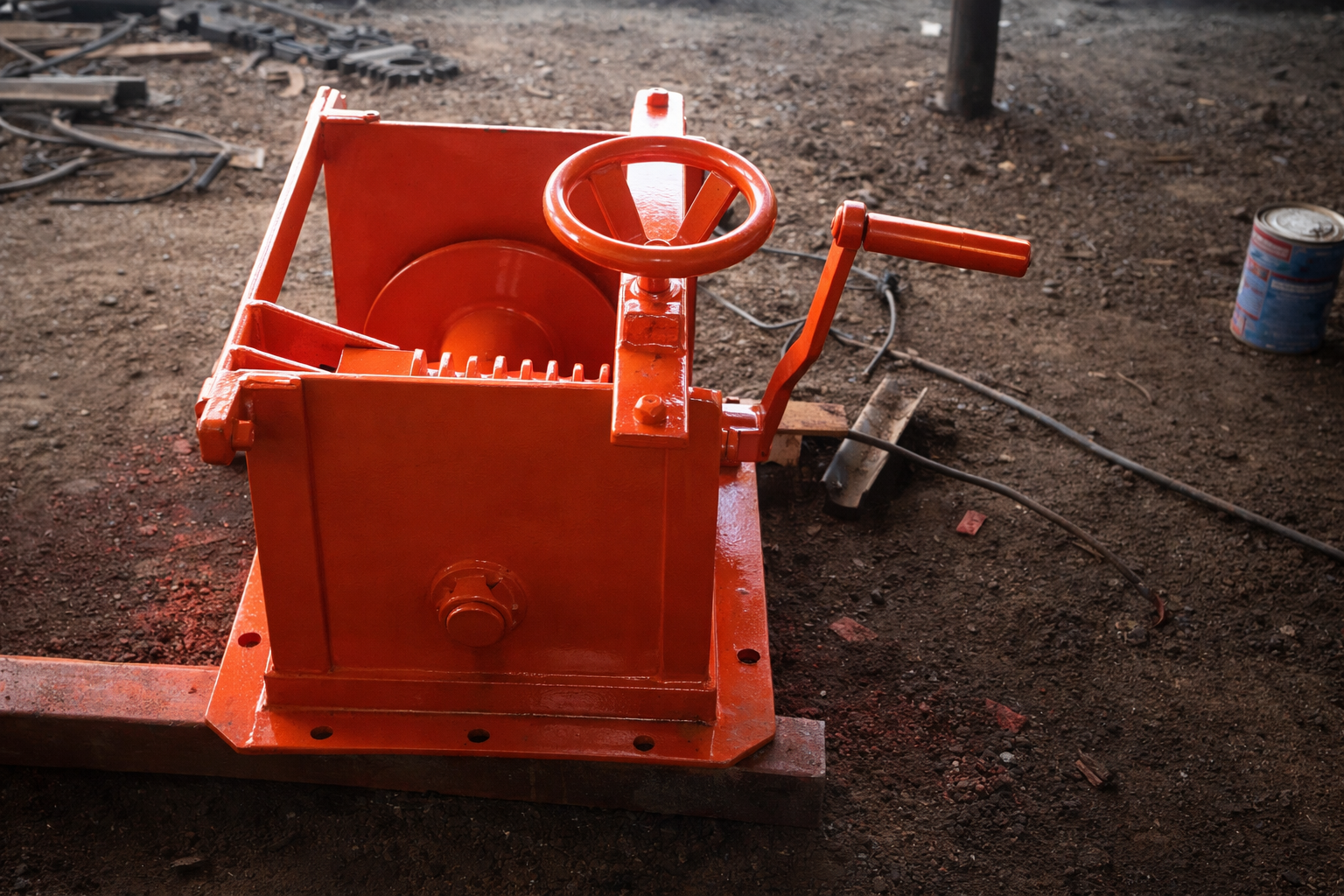 Manual Hand Winch Machine